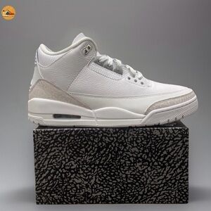 Size 10 - Nike Air Jordan 3 Retro Pure Money 2025 White CT8532-111 Men’s NEW